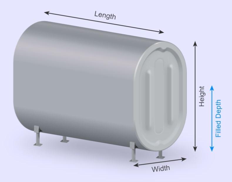 Calculate Gallons In A Tank